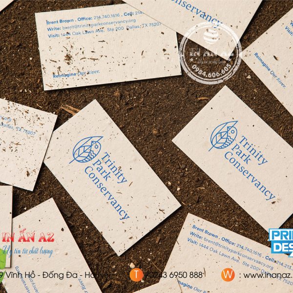 Mẫu card visit mỹ thuật in tại In ấn AZ