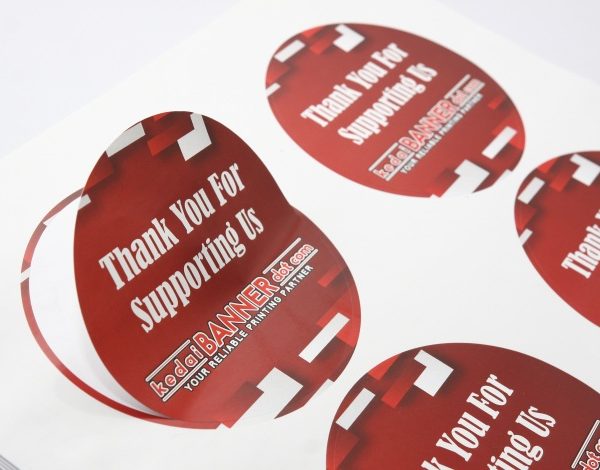 Mẫu sticker tròn, đẹp
