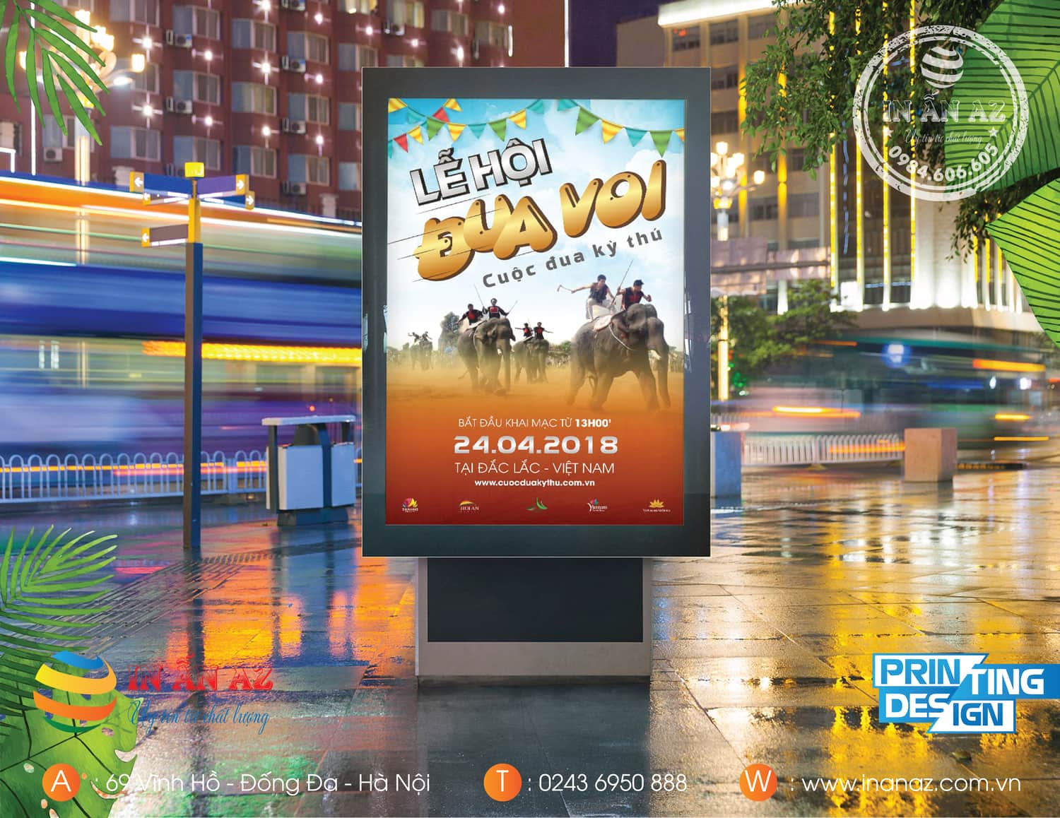 Dịch vụ in poster tại In ấn AZ