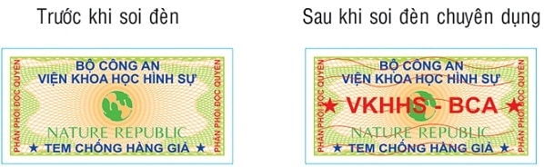 Tem vỡ Bộ công an