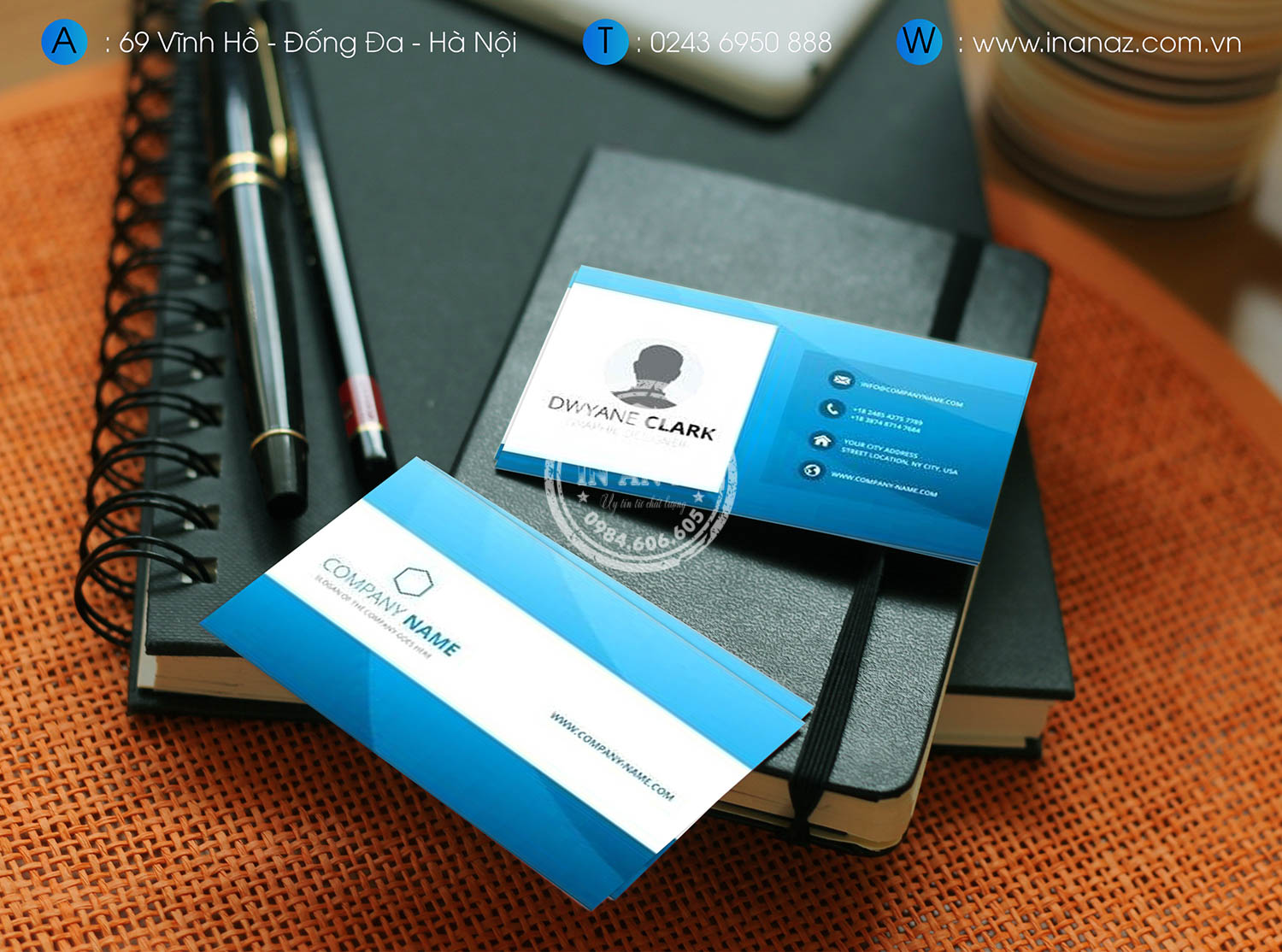 địa chỉ in card visit ở hà nội