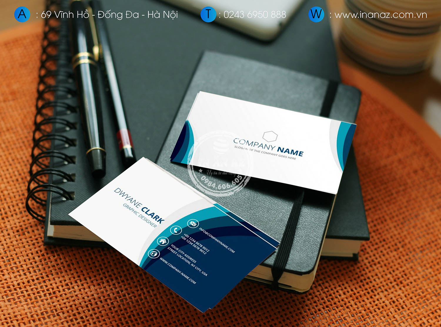 in card visit hanoi