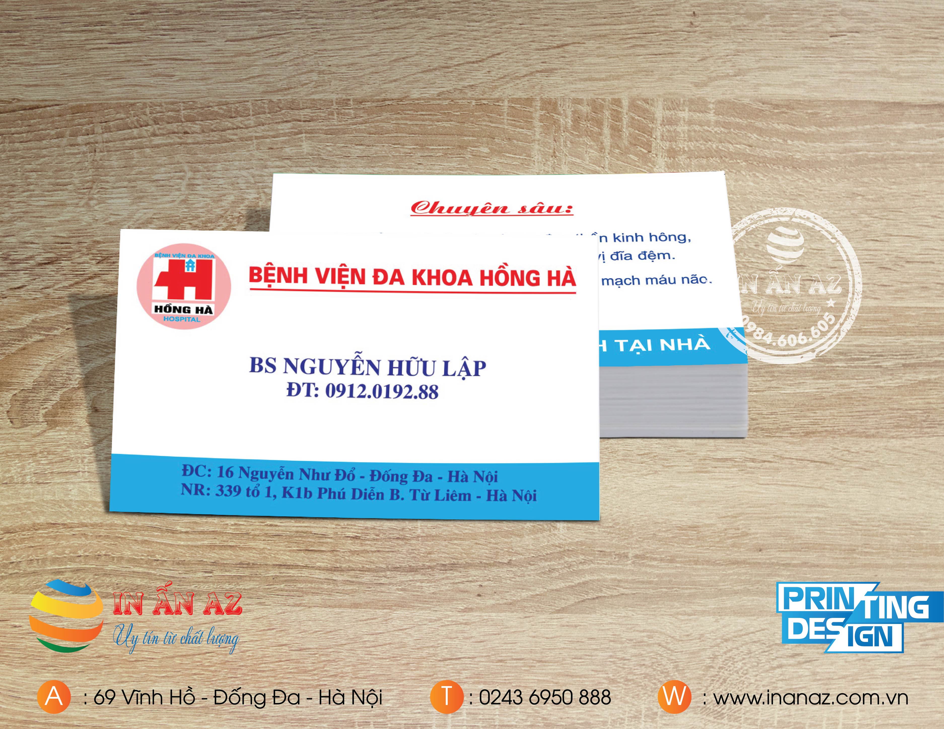 máy in card visit