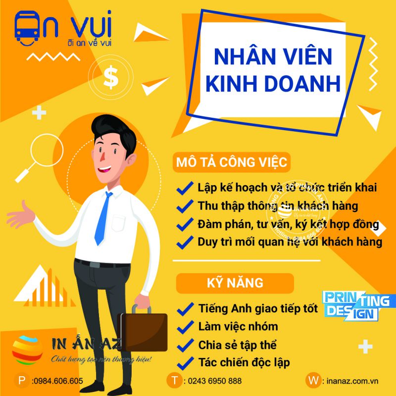 tuyển dụng poster 