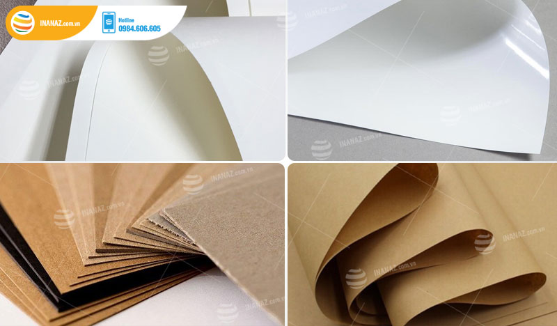Chất liệu giấy in hộp bao diêm thông dụng