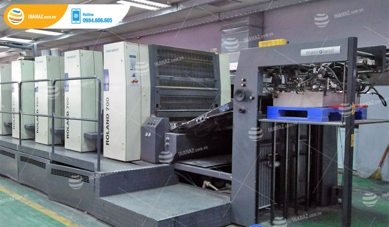 Công nghệ in ấn hiện đại tại xưởng in AZ