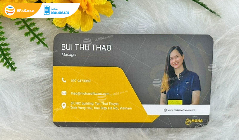 Mẫu danh thiếp cá nhân Mrs. Bui Thu Thao