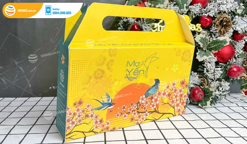 Mẫu hộp carton đựng yến