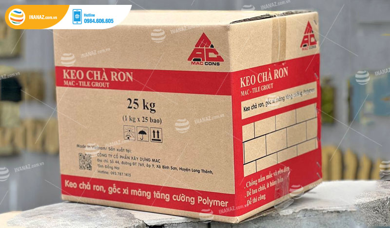 Mẫu thùng carton đựng keo dán