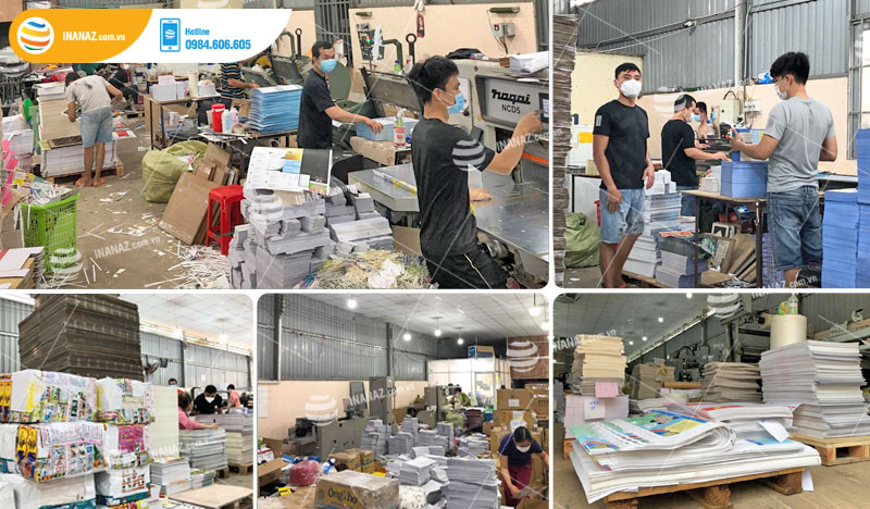 Xưởng in hộp giấy giá rẻ tại Hà Nội