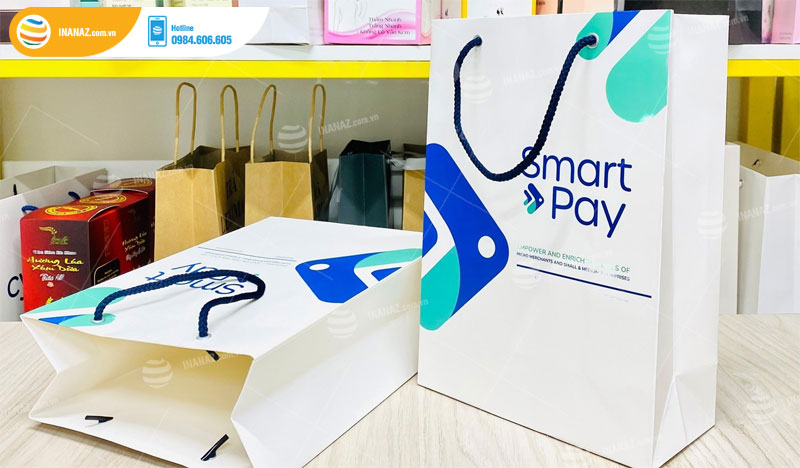 Mẫu túi giấy đẹp và chuyên nghiệp cho Smart Pay