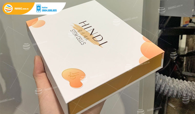 Thiết kế in vỏ hộp đựng serum theo yêu cầu, giá rẻ tại Hà Nội
