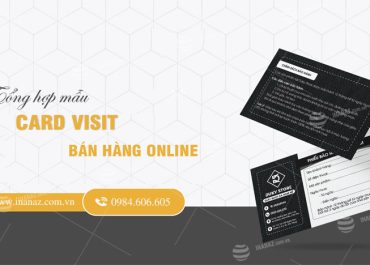 Tổng hợp mẫu card visit bán hàng online đẹp ấn tượng