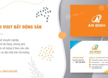 Tổng hợp mẫu card visit bất động sản đẹp chuyên nghiệp