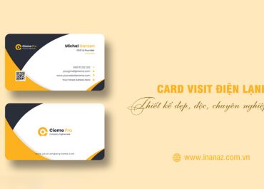 Mẫu card visit điện lạnh đẹp và chuyên nghiệp