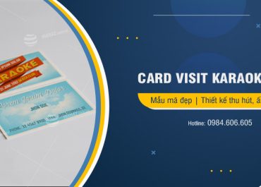 Mẫu card visit karaoke đẹp và chuyên nghiệp nhất