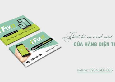 Top 99+ mẫu card visit cửa hàng điện thoại đẹp ấn tượng