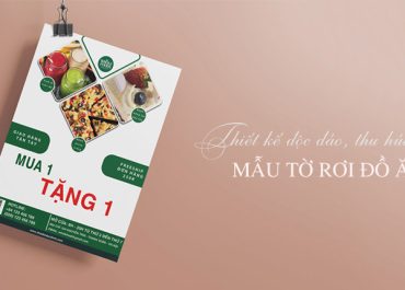 Top những mẫu tờ rơi quảng cáo đồ ăn đẹp ấn tượng