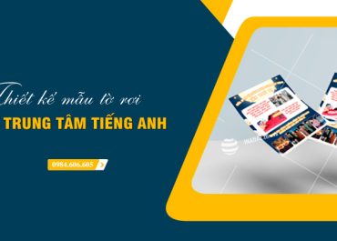 Tổng hợp mẫu tờ rơi trung tâm tiếng Anh đẹp