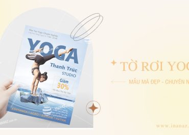 Tổng hợp mẫu thiết kế tờ rơi yoga đẹp ấn tượng