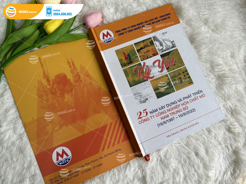 Mẫu catalogue công ty Hóa chất mỏ Nam Trung Bộ