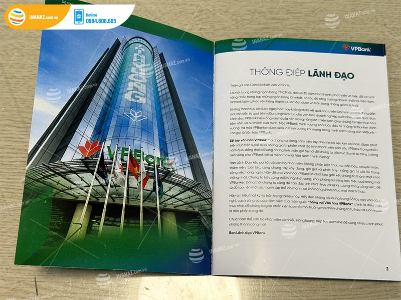 Mẫu catalogue ngân hàng VP Bank