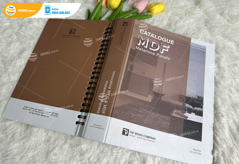 Mẫu catalogue MDF công ty TAT Wood