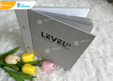 Mẫu catalogue thương hiệu Level22lounge