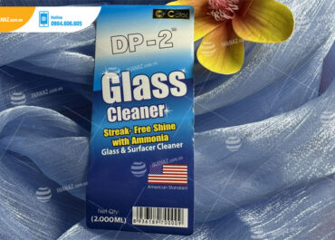 Mẫu tem nhãn nước lau kính Glass Cleaner