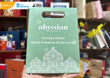Mẫu túi giấy đựng mỹ phẩm Abyssian