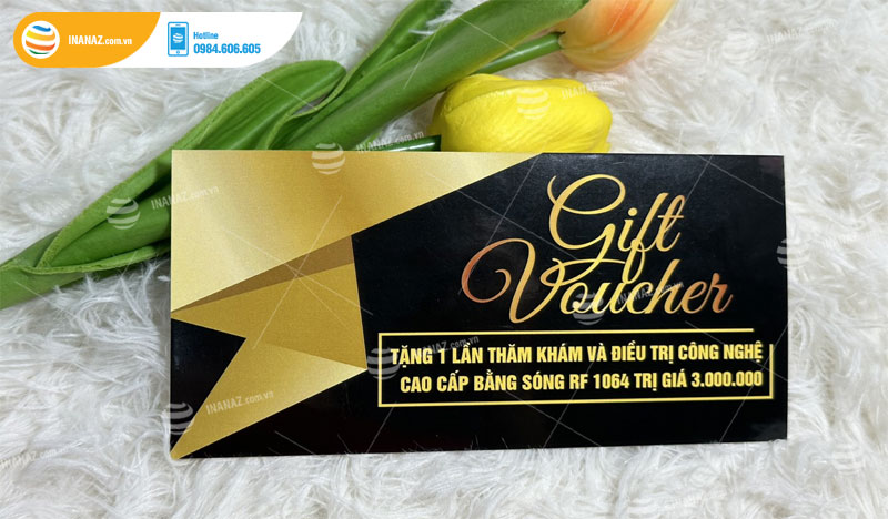 Mẫu gift voucher Viện y học Phòng Không