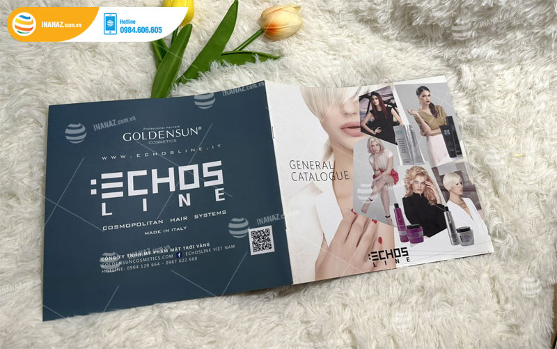 Mẫu catalogue GOLDENSUN Cosmetics