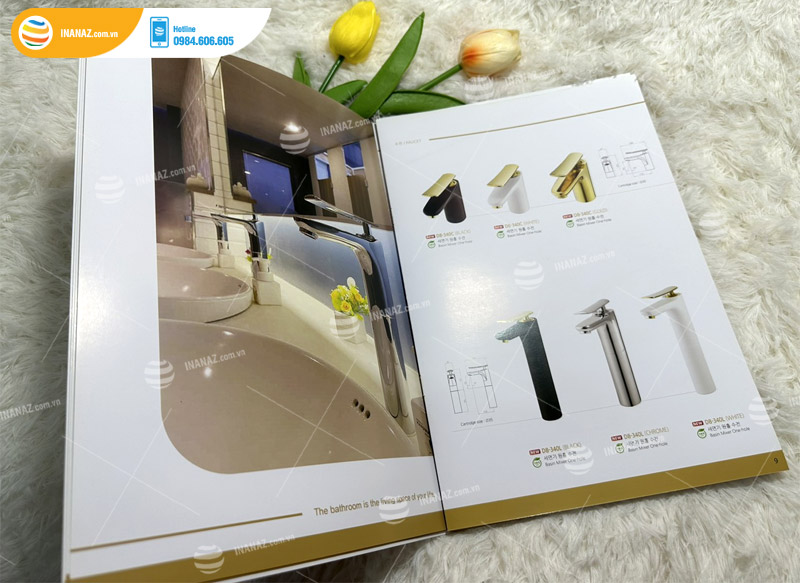 Mẫu catalogue thiết bị vệ sinh Deahan Unione