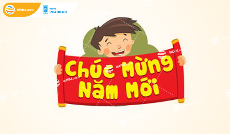 Mẫu sticker dán chúc mừng năm mới