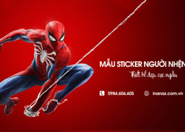 Khám phá mẫu sticker người nhện (Spiderman) siêu ngầu