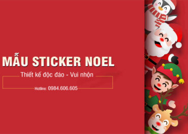 Tổng hợp 20  mẫu sticker Noel đẹp trang trí giáng sinh