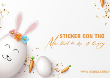 Tổng hợp mẫu sticker thỏ đáng yêu, tải file PNG, AI, SVG free