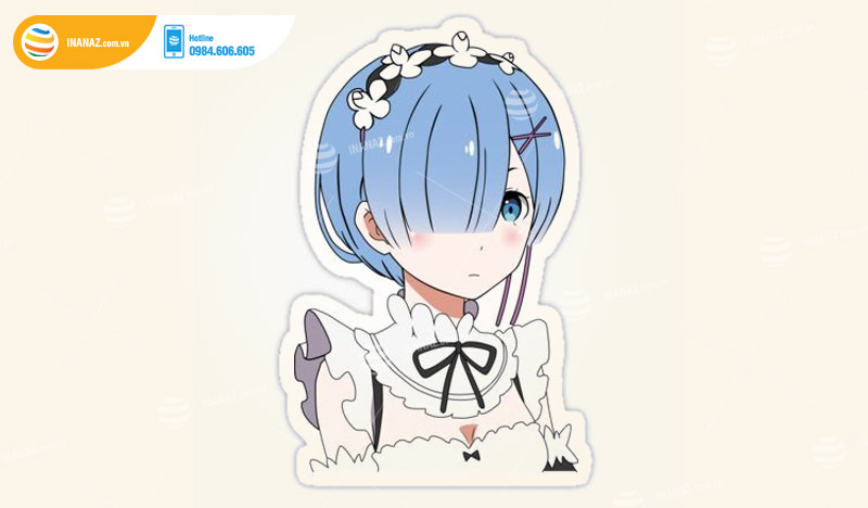 Mẫu sticker Anime dễ thương