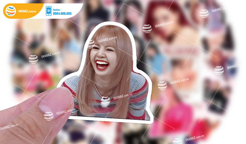 Mẫu sticker dán nhóm nhạc Blackpink