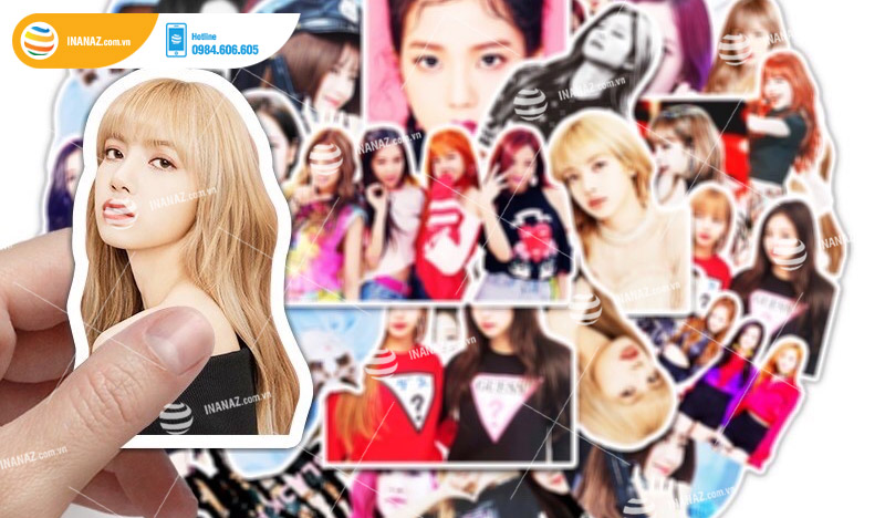 Vì sao sticker dán nhóm nhạc Blackpink được ưa chuộng 