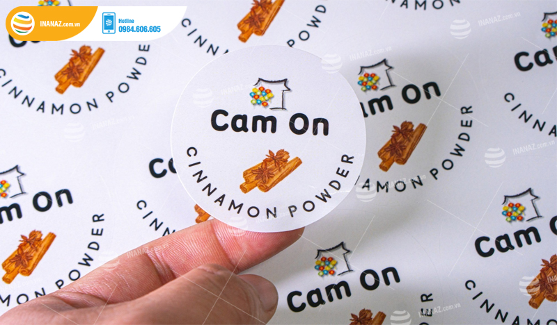 Mẫu sticker decal chống nước