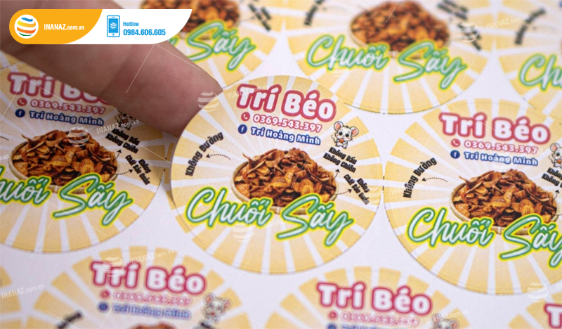 Mẫu sticker decal chống nước