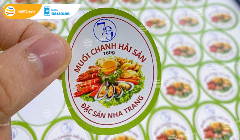 Mẫu sticker decal chống nước