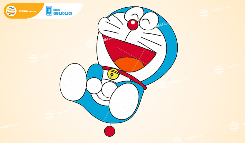 Mẫu sticker Doraemon đáng yêu