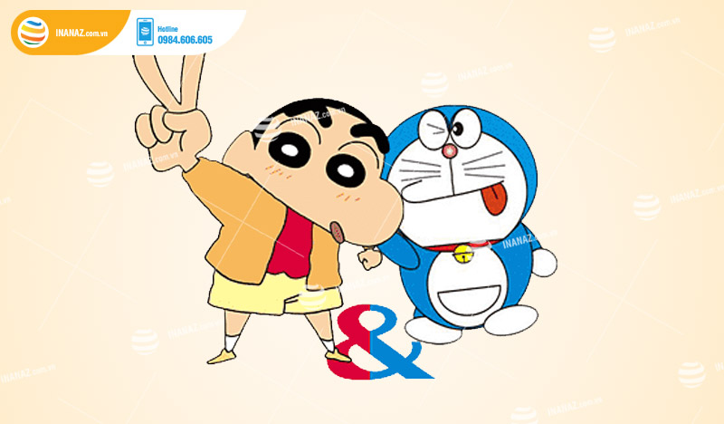 Mẫu sticker Doraemon đáng yêu