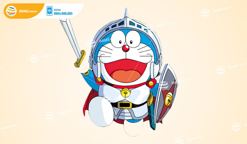 Mẫu sticker Doraemon đáng yêu