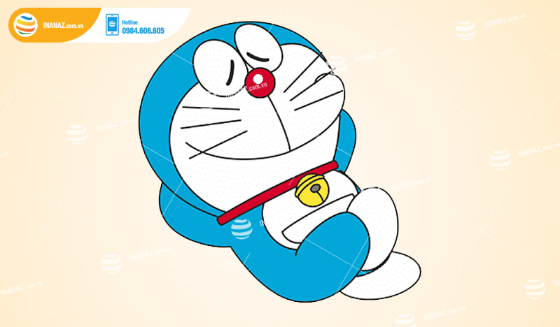 Mẫu sticker Doraemon đáng yêu