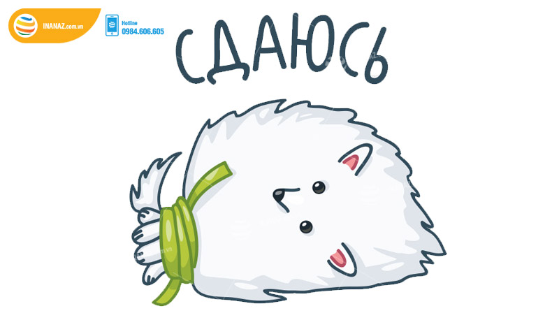 Mẫu sticker hài hước