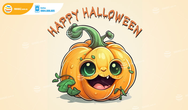 Mẫu sticker Halloween đẹp ấn tượng