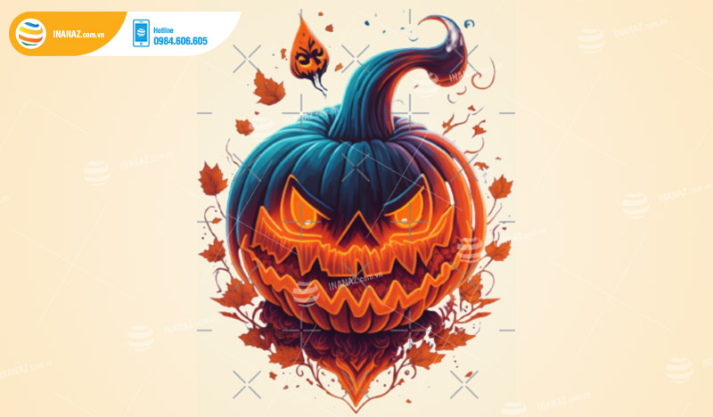 Mẫu sticker Halloween đẹp ấn tượng